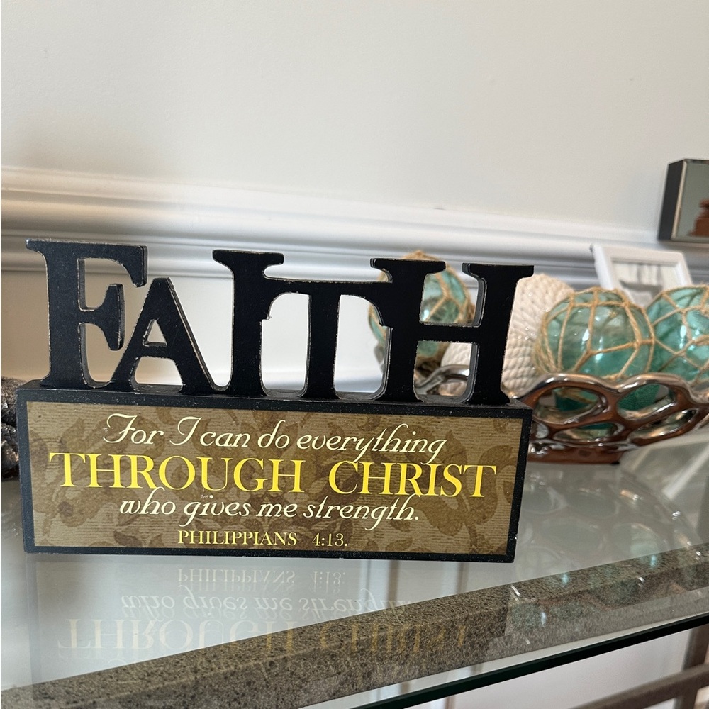 Faith Home Decor Sign - Picture 3 of 7